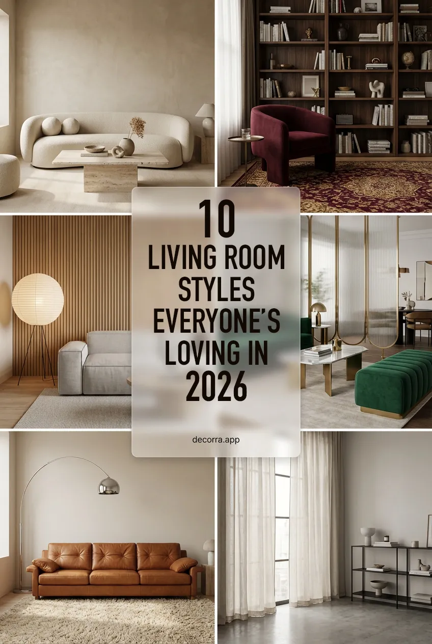 5 Living Room Design Trends Taking Over 2026 (With Visual Examples)
