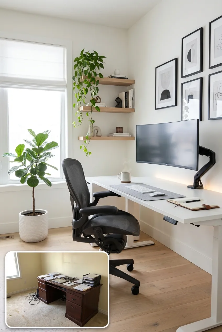 Transform Your Home Office in Seconds with AI - See How